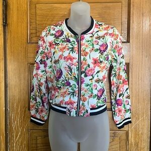 Floral Kid’s Bomber Jacket